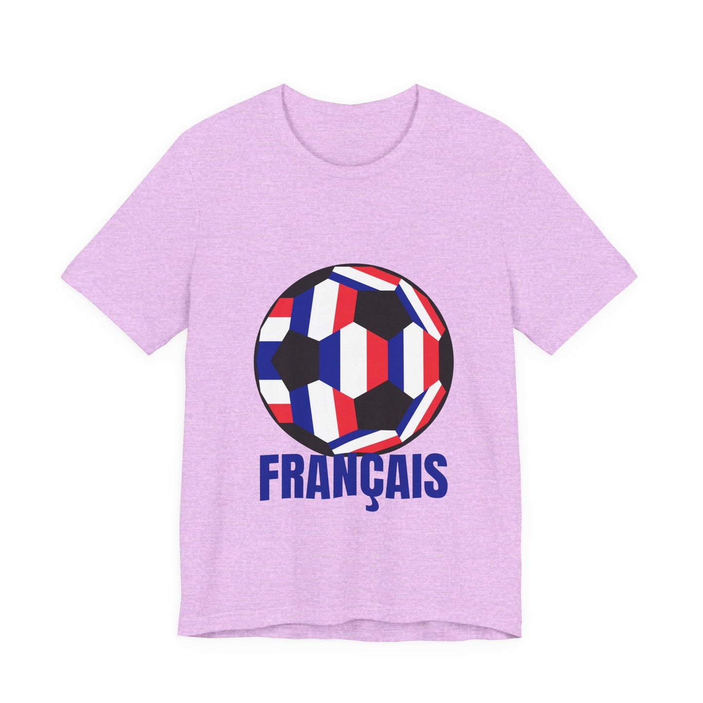 Francais Fan Specialty Soccer Ball Design T Shirt