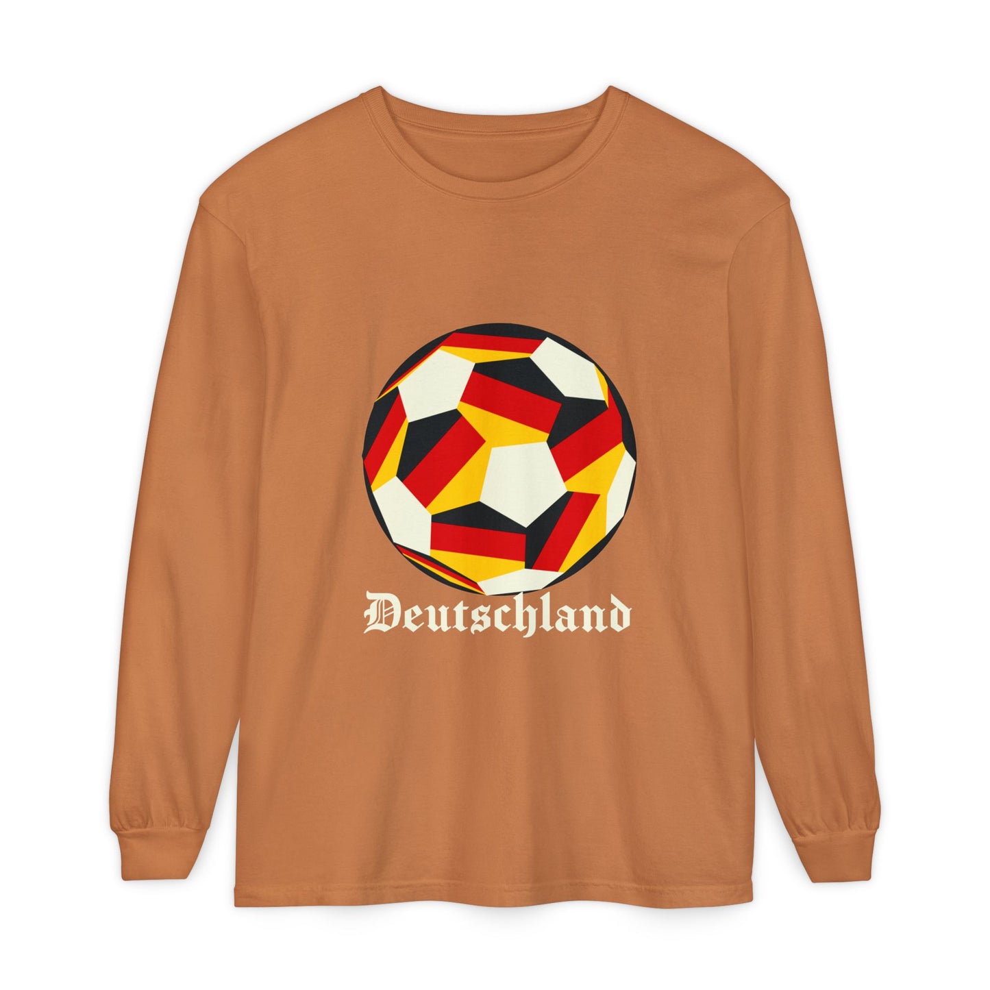 Germany Fan Specialty Soccer Ball Design Long Sleeve