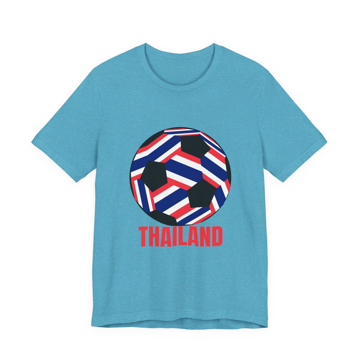 Thailand Fan Specialty Soccer Ball Design T Shirt