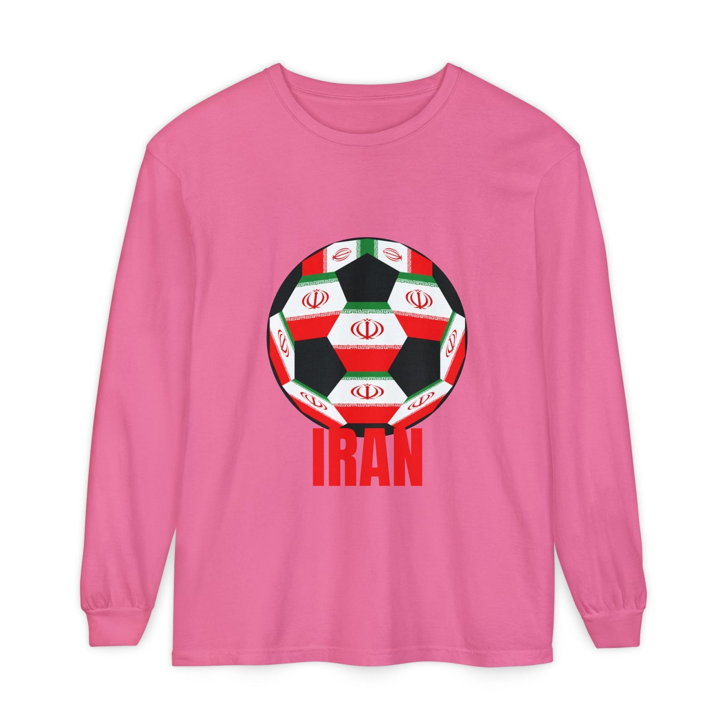Iran Fan Specialty Soccer Ball Design Long Sleeve